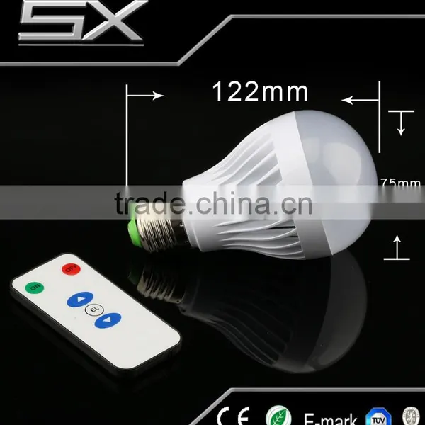 3W/5W/7W/9W/12W/15W/18W/20W/24W/36W/50W PC Cover Led Rechargeable Emergency Light Bulb photo-3
