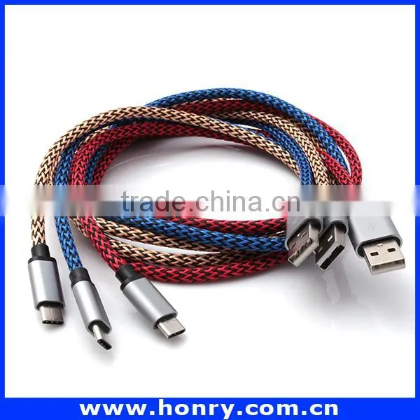 Nylon Braided Type C Cable USB3.0 Data and Charging Cable for New Phone photo-5