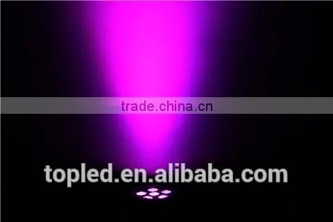 High Lumen Stage Lights IR Remote Optional UV LED Par 6*6-in-1 Flat Par Can IP20 photo-3
