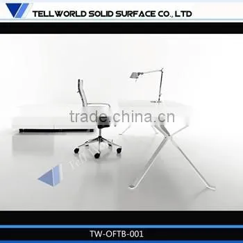 Hot Sale Modern Elegant Design Acrylic Executive Office Desk photo-2