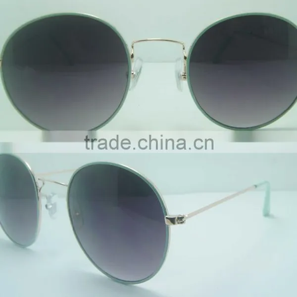 2016 New Latest Fashion Round Metal Sunglasses Wholesale Sunglasses China Cheaper photo-5