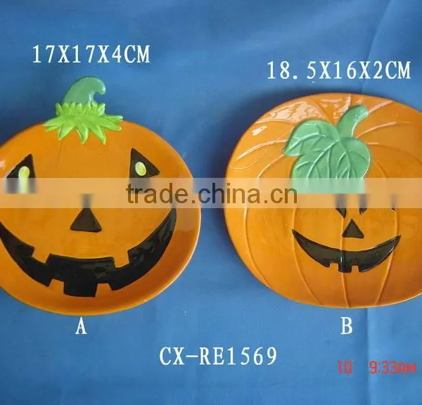 Halloween Kitchen Ceramic Pie Dish photo-2