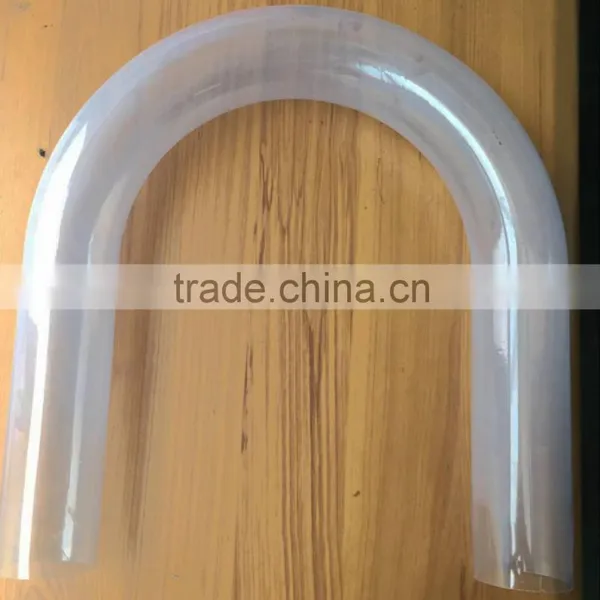Transparent U Shape Pvc Water Pipe 2.5 Inch Pvc Pipe for Water Supply photo-3