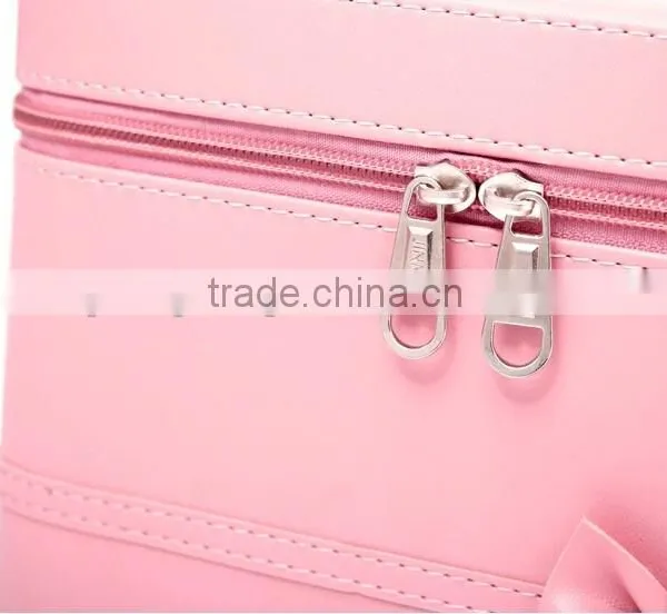 Summer New Cute Buterfly and Fashion Big Capiable Multifunction Cosmetic Case With Handle photo-5