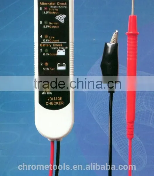 Voltage of Buttery /Alternator Checker
