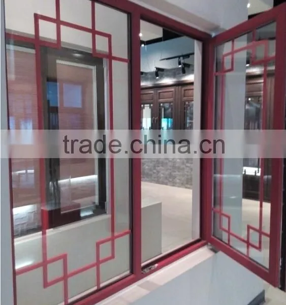 Solid Wood German System and China Style Combine Perfectly Grill Tilt and Turn Window photo-2