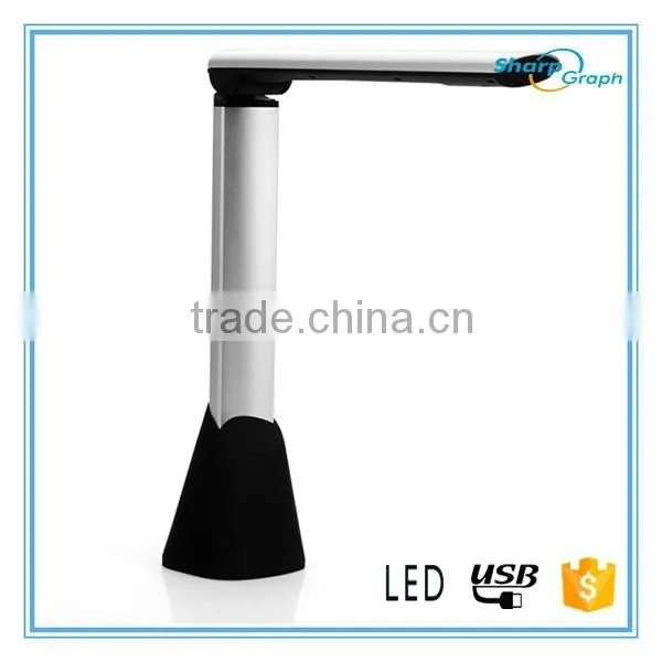 5 Mega Pixel High Speed Portable Document Camera Visualizer Scanner With USB Connect PC OCR Process Visual Presenter FT-G500 photo-2