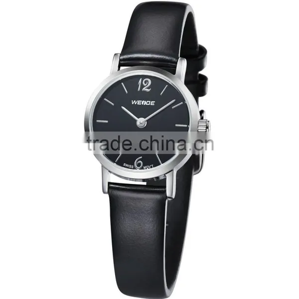 WEIDE 2015 Lady Vogue Leather Sapphire Crystal Watches Prices photo-3