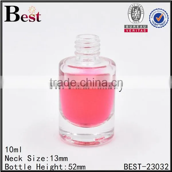 10ml Clear Glass Bottle Round Glass Bottle Cosmetic Glass Bottle
