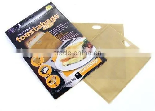 Non-stick Re-usable Toaster Bags, Set of 2