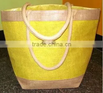 REUSABLE UPMARKET JUTE SHOPPER BAGS photo-4