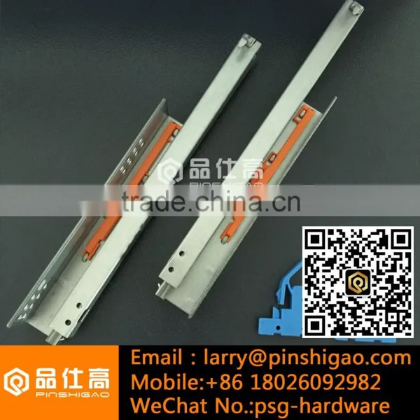 2 Fold Self Close/self Lock Under Mount Drawer Slide photo-2