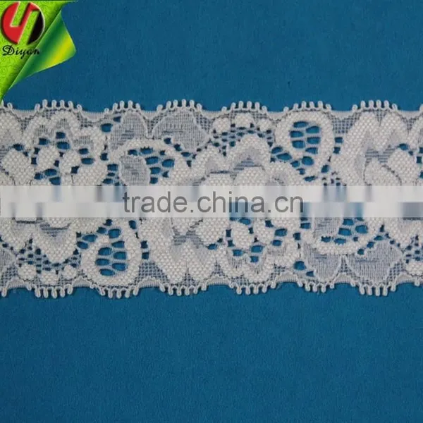 White Narrow Lace Trim for Lady 29001 Grade Triming Lace