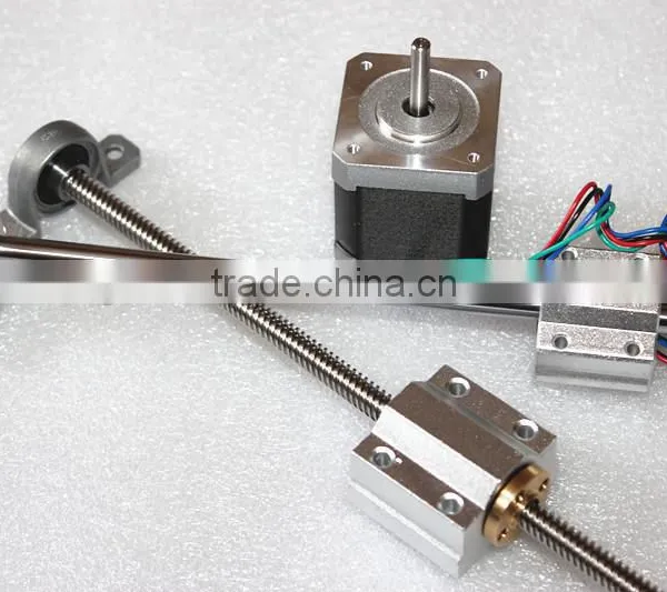 T8 Screw Diameter Acme Screw T8 Track Kit, Includes Screw Nut, Screw Bearing, Rails, Slider, Rail Bracket, Couplings photo-6