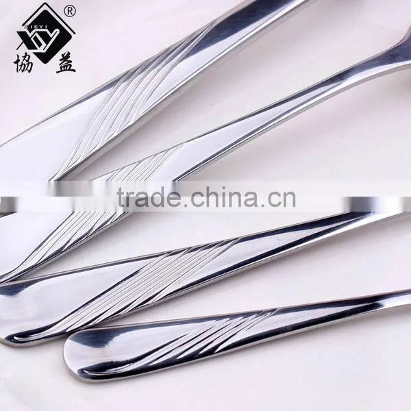 Fasion Design Moden Mirror Polish Wholesale Stainless Steel Dinnerware photo-2