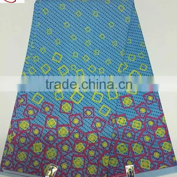 Lwax-1012-2 Factory Price African Real Binta Java for Dress and Clothes Woodin Wax Fabric