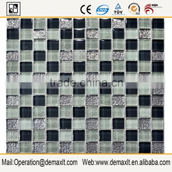 Crystal Mosaic Glass and Stone Mosaic China Crystal Mosaic