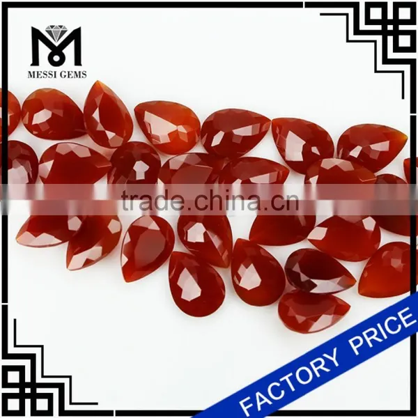 Fashion Red Agate Stone Gem For Jewelry Making photo-6