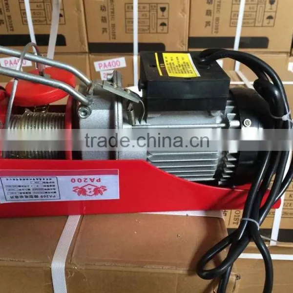 Mini Electric Hoist 100kg PA400 photo-2