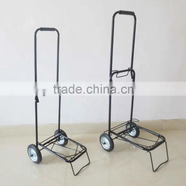 Steel Folding Travel Luggage Cart Hand Dolly Trolley With Wheels,bell Boy Trolley Luggage