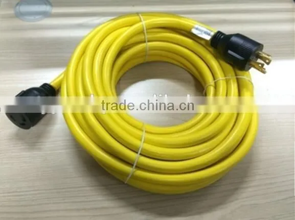 Z90105 Power Equipment 25FT 30AMP 10AWG 4 Pin Generator Power Cord