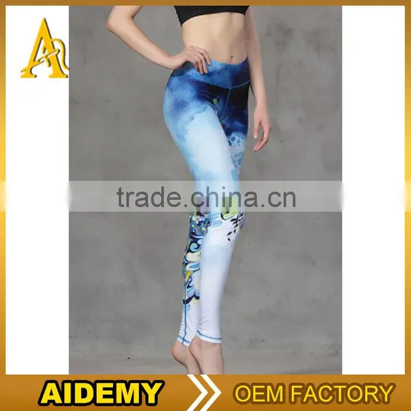 Custorm Ladies Gym Leggins Brand Name for Women Sport Legging photo-6