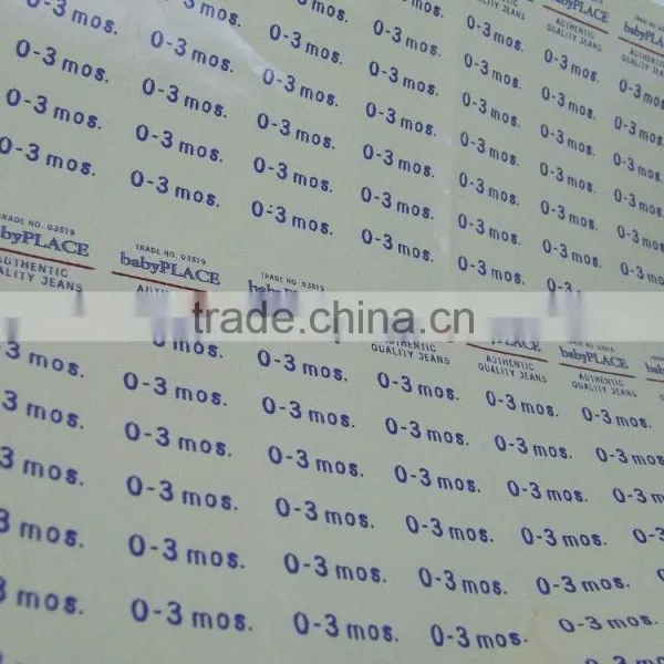 White Number Sticker photo-2