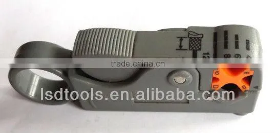 Hand Tools Supplier Coaxial MultiFunction Cable Stripper/Cutter Tool Rotary Coax Stripper for RG59/6/58 Network Tool Worldwide photo-4