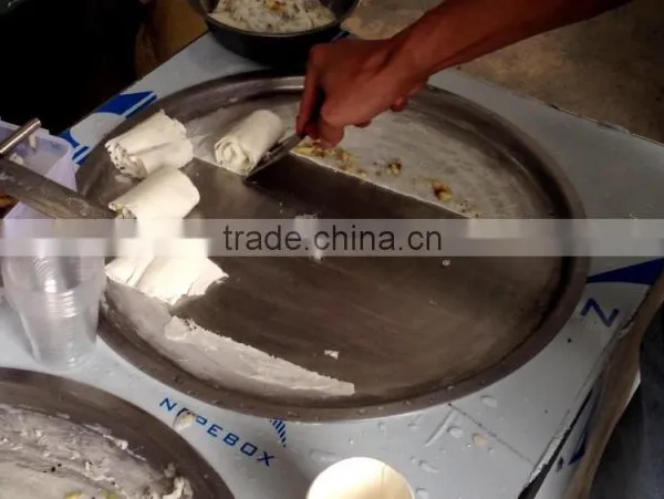 2016 Promotion! Whole New Double Pan Fried Ice Cream Machine for Sale Factory Type Good Price photo-4