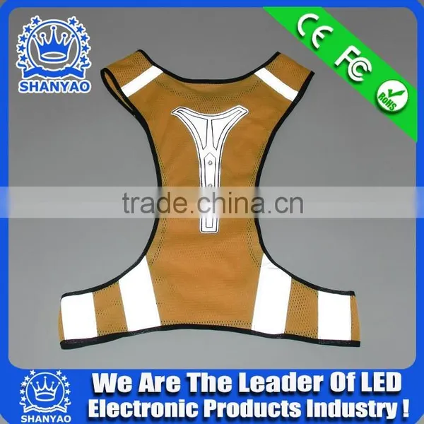 2016 Good Quanlity Refelctive LED Safety Cloth For Road Safety At Night photo-3