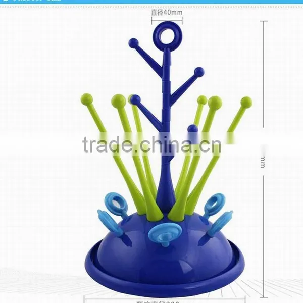 Safe PP Plastic Bottle Dryer Drying Holder For Baby Bottle photo-2