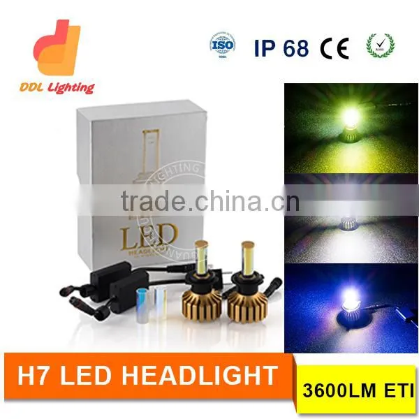 Factory New H7 Led Headlight Super Bright 30W Auto Car Parts Replace Xenon Hid Kits