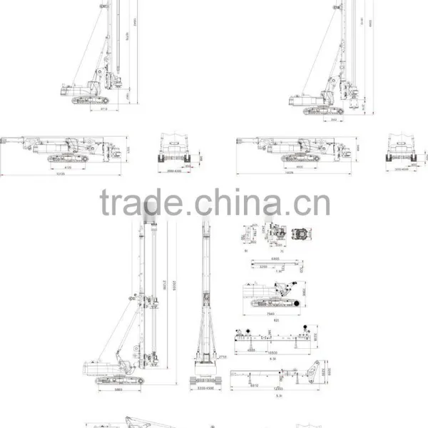 Rotary Drilling Rig Type And Diesel Power Type Truck Mounted Pile Drilling Rig photo-2