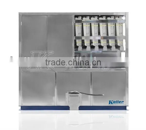 Food Grade Cube Ice Machine With Stainless Steel 304 3tons Capacity photo-2