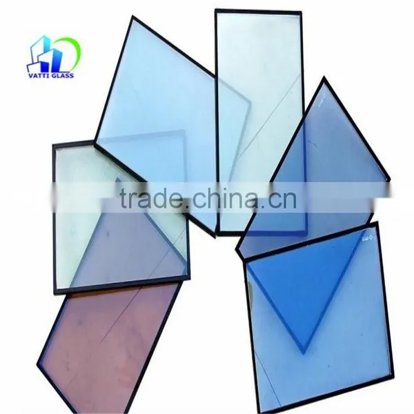 Tempered Reflective Glass Shower Wall Panels Soundproof Wall Reflective Glass Interior Coating Glass Wall photo-4