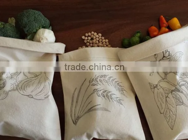 Drawstring Cotton Dust Bag With Logo photo-5