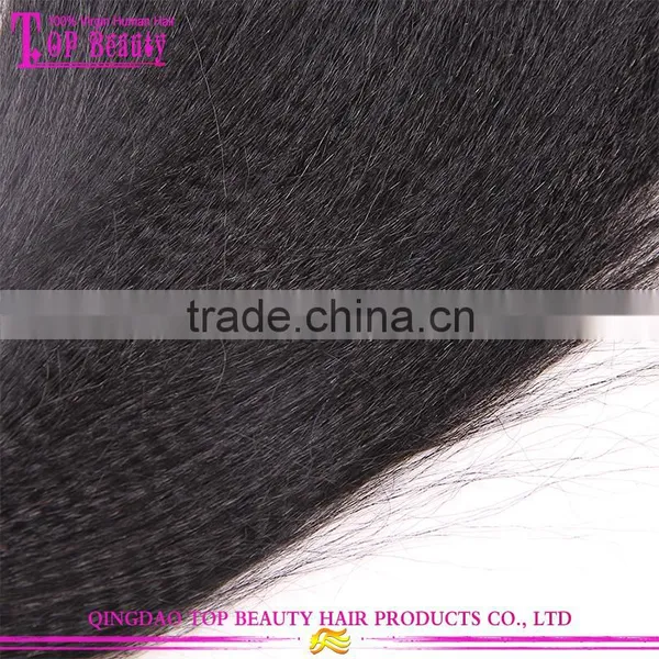 Cheap Price Yaki Human Hair Weave No Shedding No Tangle Peruvian Light Yaki Hair photo-6