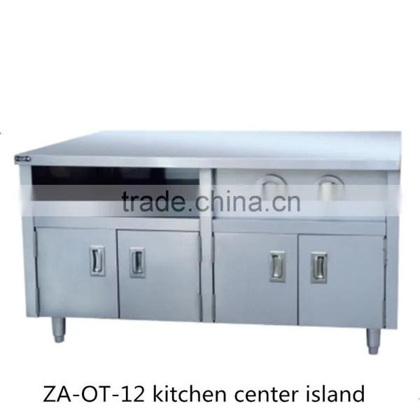Best Quality Commercial Restaurant Center Island Worker Table on Sale photo-2