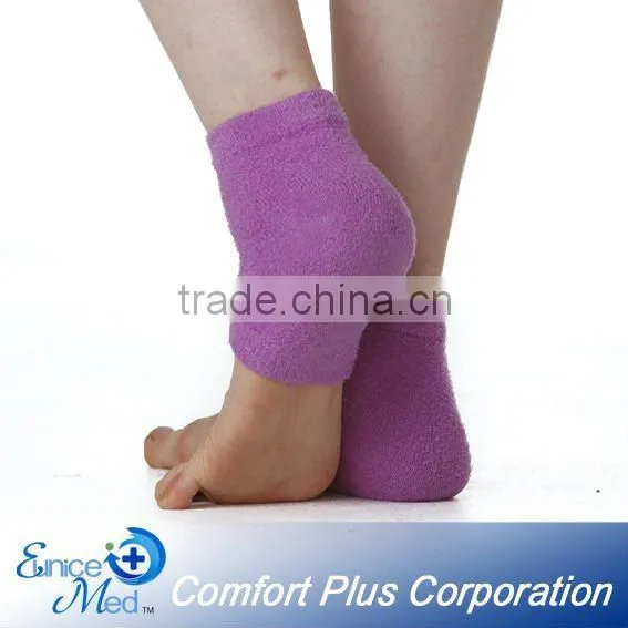 Jojoba Oil Gel Moisture Heel Socks