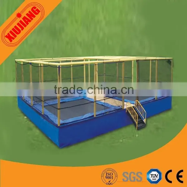 Large Adult Trampoline Safety Net Amusement Park Outdoor With Safety Pad photo-3