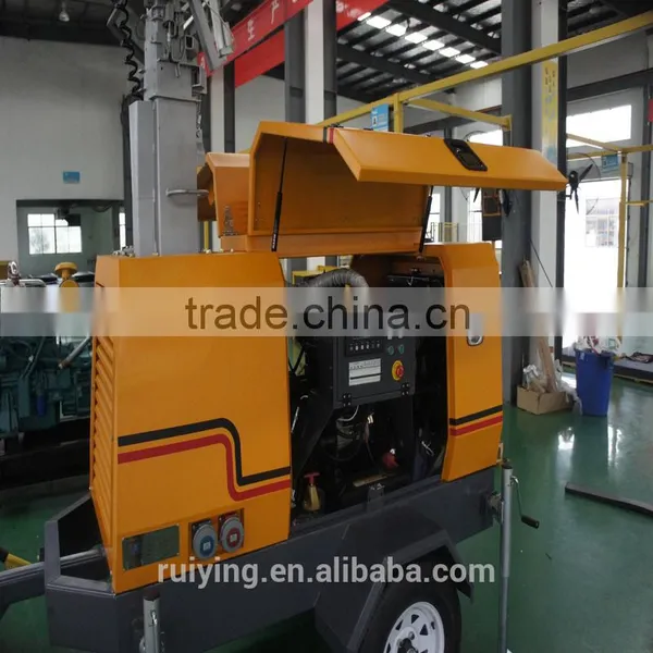 Diesel Engine Light Tower With Hand Push Type Manufacturer photo-5
