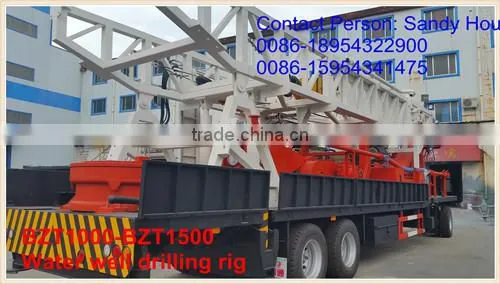 1500 Meters Water Well Drilling Machinery BZT1500 photo-3