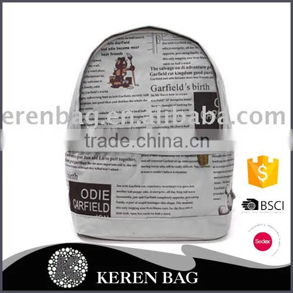 China Manufacturer 10 Years Experience Fashion Digital Printed Backpack