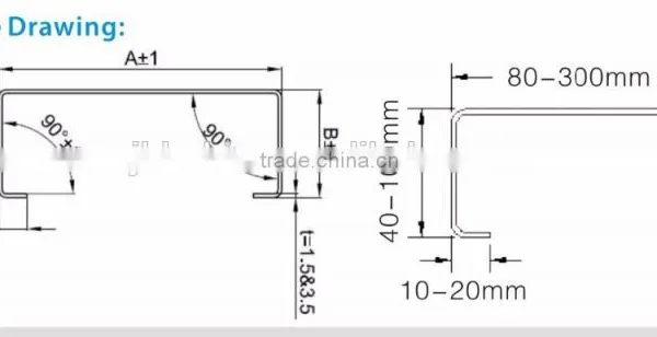 Automatic C/Z Purlin Roll Forming Machine for Roof and Wall in Hebei Botou Jinbaili photo-2