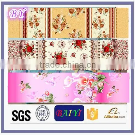 100% Polyester Fabric Wholesale Flower Print Style Printed & Dyed Fabric Wide Width Microfiber Bedsheet photo-3
