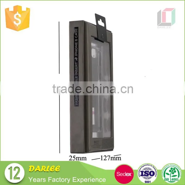 Best Price Custom Size Logo Printed Mobile Phone Case Packaging With Clear Lid photo-2