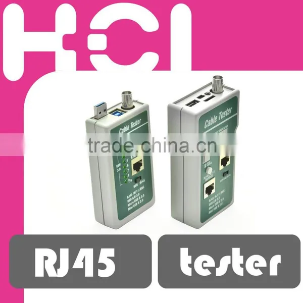Taiwan Manufacturer Network Cable Tester for RJ45 RJ11 BNC USB 3.0 photo-5