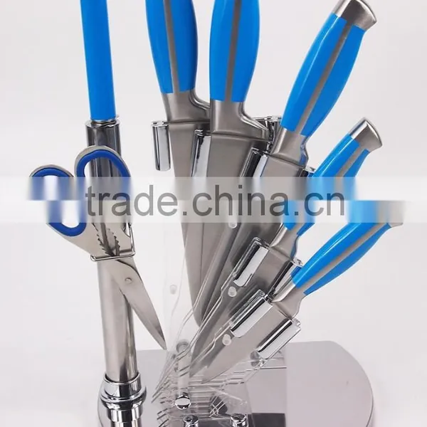 New Design Complete Royal 5 Pcs Kitchen Knife Set With Rack photo-3