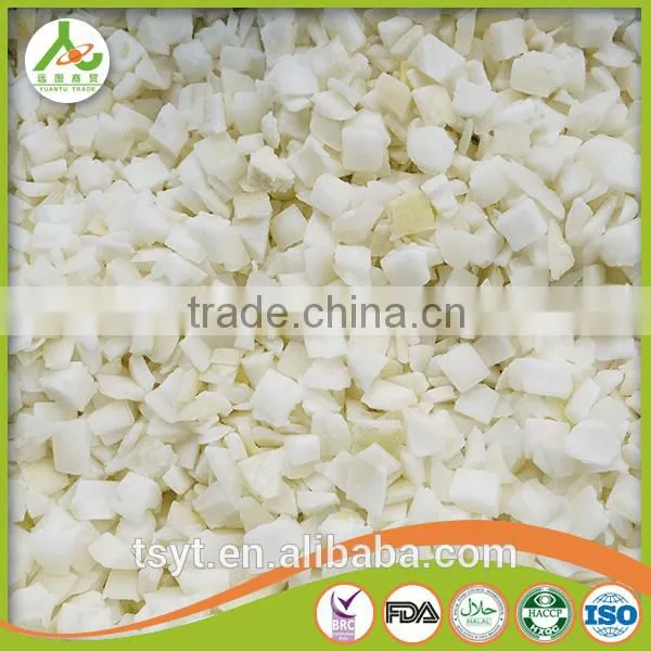 New Crop Cheap Wholesale Diced Frozen Onion