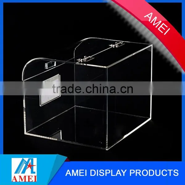 2016 Hot-sale Acrylic Cash Tray/Customized Acrylic Cash Box photo-3